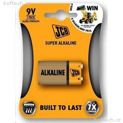 JCB SUPER alkalická baterie 6LR61, 9V, blistr 1 ks