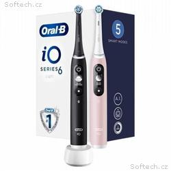 Oral-B iO Series 6 Duo Black & Pink Sand set elekt