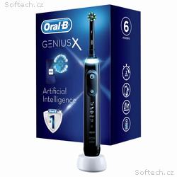 Oral-B Genius X Midnight Black elektrický zubní ka