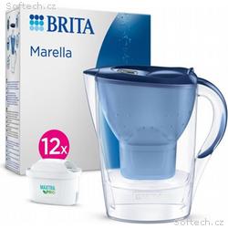 Brita Marella Maxtra filtrační konvice + 12x filtr