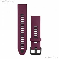 Řemínky QuickFit® 20 Watch Bands, Merlot, Graphite
