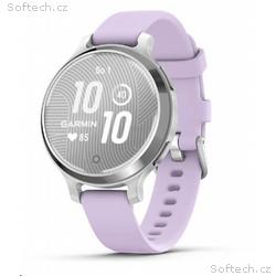 Garmin Lily 2 Active Silver Purple Jasmine silicon