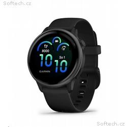Garmin vívoactive® 6 Slate, řemínek Black