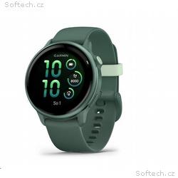 Garmin vívoactive® 6 Metallic Jasper Green, řemíne