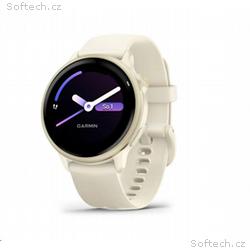 Garmin vívoactive® 6 Lunar Gold, řemínek Bone