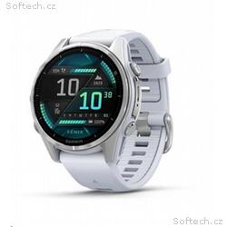 Garmin fenix® 8 – 43 mm, AMOLED, Silver, Whiteston