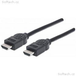 MANHATTAN kabel High Speed HDMI 4K, 3D, Male to Ma