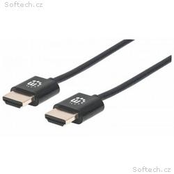 MANHATTAN Ultra-thin High Speed HDMI Cable with Et