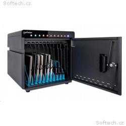 MANHATTAN stolní nabíjecí skříň - 10 portů, 180 W,