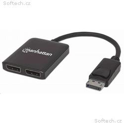 Manhattan rozbočovač, MST hub, DisplayPort na Dual