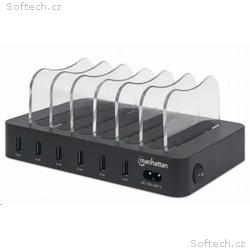 Manhattan USB nabíjecí stanice, 6-Port USB Chargin