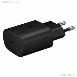 Samsung USB-C 25W Cestovní nabíječka Black (OOB Bu
