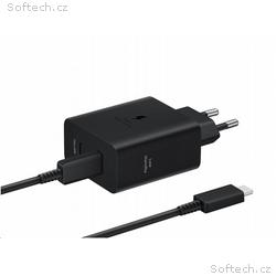 Samsung Dual USB-C 50W Cestovní nabíječka + USB-C 
