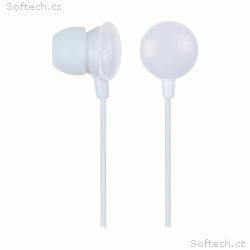 GEMBIRD sluchátka MHP-EP-001 pro MP3, bílá