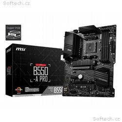 MSI MB Sc AM4 B550-A PRO, AMD B550, 4xDDR4, VGA, A