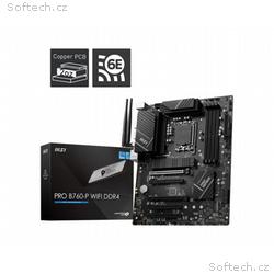 MSI MB Sc LGA1700 PRO B760-P WIFI DDR4, Intel B760