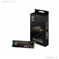 MSI SSD SPATIUM M450, 1TB, PCIe Gen4 NVMe, M.2 228
