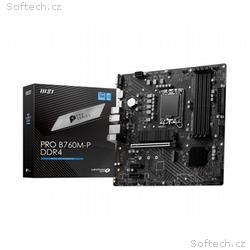 MSI PRO B760M-P DDR4, LGA 1700, mATX