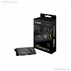 MSI SSD SPATIUM M480 PRO, 4TB, M.2 2280, PCIe Gen4