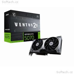 MSI VGA NVIDIA GeForce RTX 5070 12G VENTUS 2X OC, 