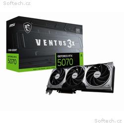 MSI VGA NVIDIA GeForce RTX 5070 12G VENTUS 3X OC, 