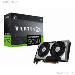 MSI VGA NVIDIA GeForce RTX 5050 8G VENTUS 2X OC, R