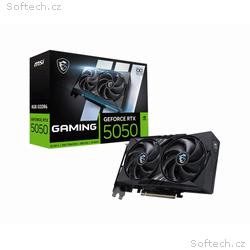 MSI VGA NVIDIA GeForce RTX 5050 8G GAMING OC, RTX 
