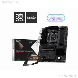 MSI MB Sc AM5 PRO B850-S WIFI6E, AMD B850, 4xDDR5,