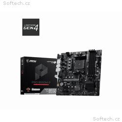MSI MB Sc AM4 PRO B550M-P, AMD B550, 4xDDR4, 1xVGA