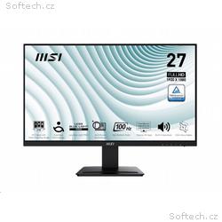 MSI LCD PRO MP273A, 27" 1920x1080, IPS, 100Hz, 1ms