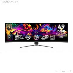 MSI MPG, 491CQPX, 49", QD-OLED, DQHD, 240Hz, 0,03m