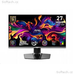 MSI MAG, 272QP X50, 26,5", QD-OLED, QHD, 500Hz, 0,