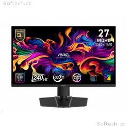 MSI MAG, 271QP QD-OLED X24, 26,5", QD-OLED, QHD, 2