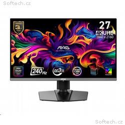 MSI MAG, 272UP QD-OLED X24, 26,5", QD-OLED, 4K UHD