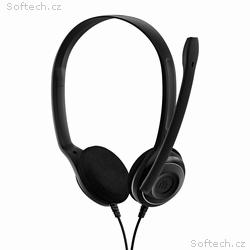 EPOS PC 8 USB black (černý) headset - oboustranná 