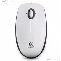 Logitech Mouse B100, white