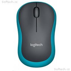 Logitech myš Wireless Mouse M185, optická, 3 tlačí