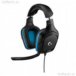 Logitech herní sluchátka G432 7.1 Wired