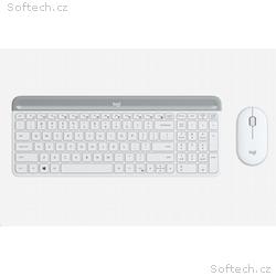 Logitech Wireless Desktop MK470, US, Offwhite