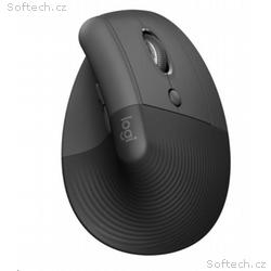 Logitech Lift Vertical Ergonomic Mouse, graphite, 
