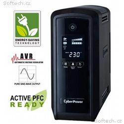 CyberPower PFC SineWave LCD GP UPS 900VA, 540W, Sc