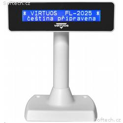 Virtuos zákaznický displej Virtuos FL-2025MB 2x20,