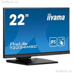 22" LCD iiyama T2254MSC-B1AG:IPS, FHD, P-CAP, HDMI