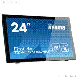 24" LCD iiyama T2455MSC-B1:IPS, FHD, P-CAP, HDMI