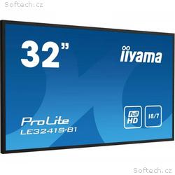 32" LCD iiyama LE3241S-B1: IPS, FHD, HDMI, LAN, re