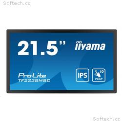 22" iiyama TF2238MSC-B1: PCAP, IPS, FHD, HDMI, DP