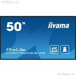 50" iiyama LH5075UHS-B1AG:VA, 4K UHD, Android, 24,