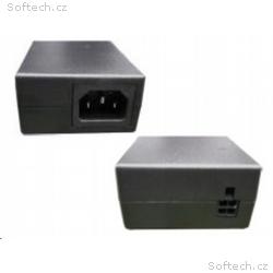Zebra adapter AC Input: 100-240V, 2.4A. DC Output: