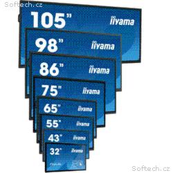 86" iiyama TE8614MIS-B2AG:VA, 4K, 50P, EDLA, Andro