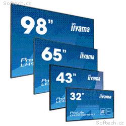 75" iiyama LH7565UHSB-B1:IPS, 4K UHD, Android, 24,